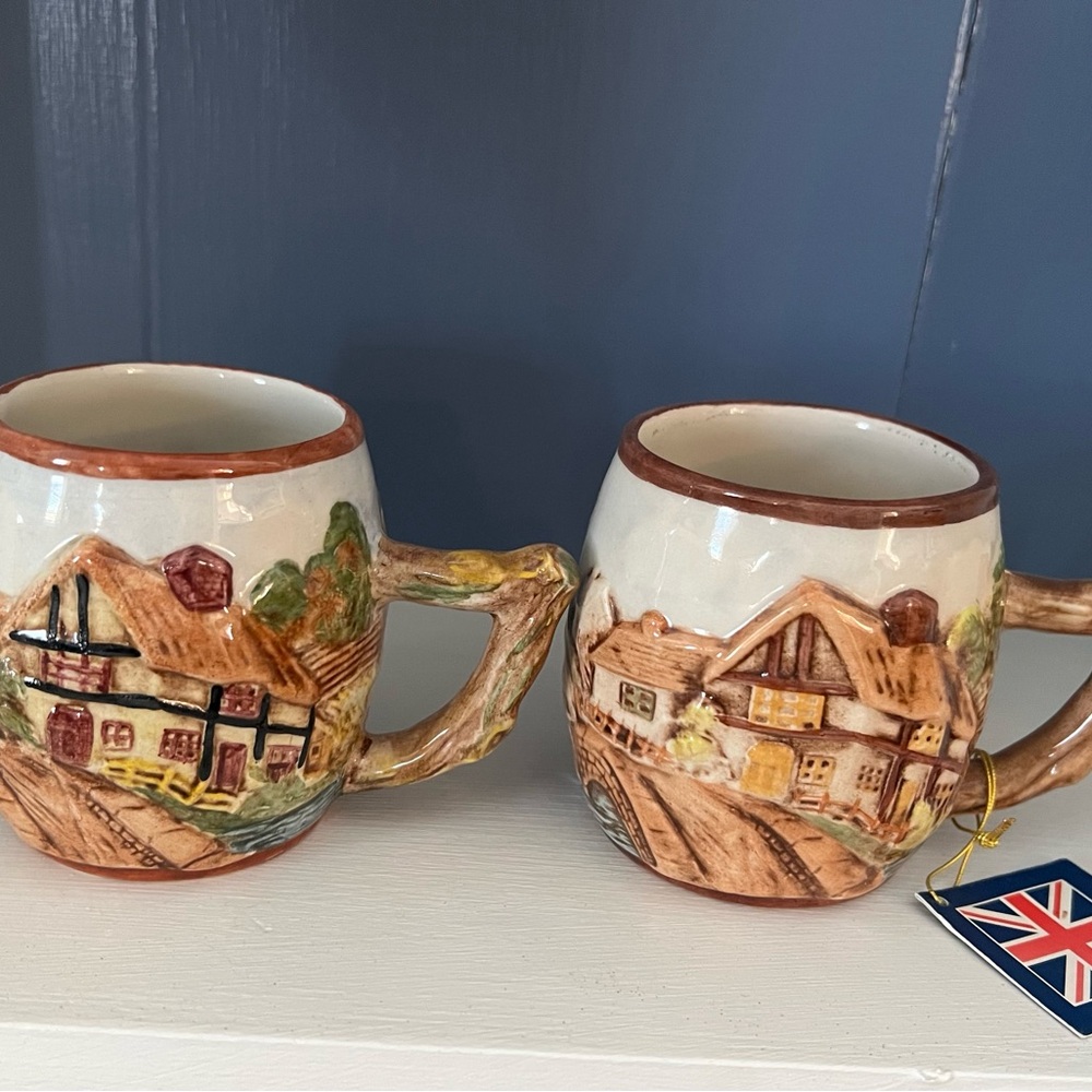Staffordshire Olde English Collection Mugs